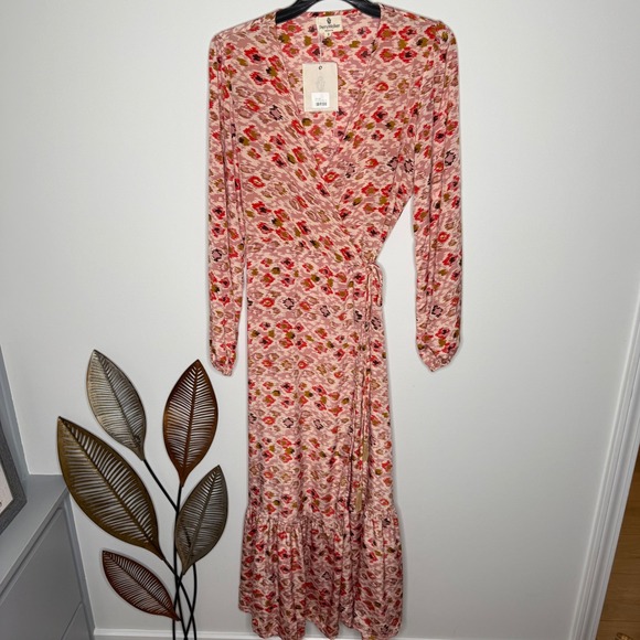 C20 NWT Perry Walker The Lilah Wrap Dress - Picture 2 of 8